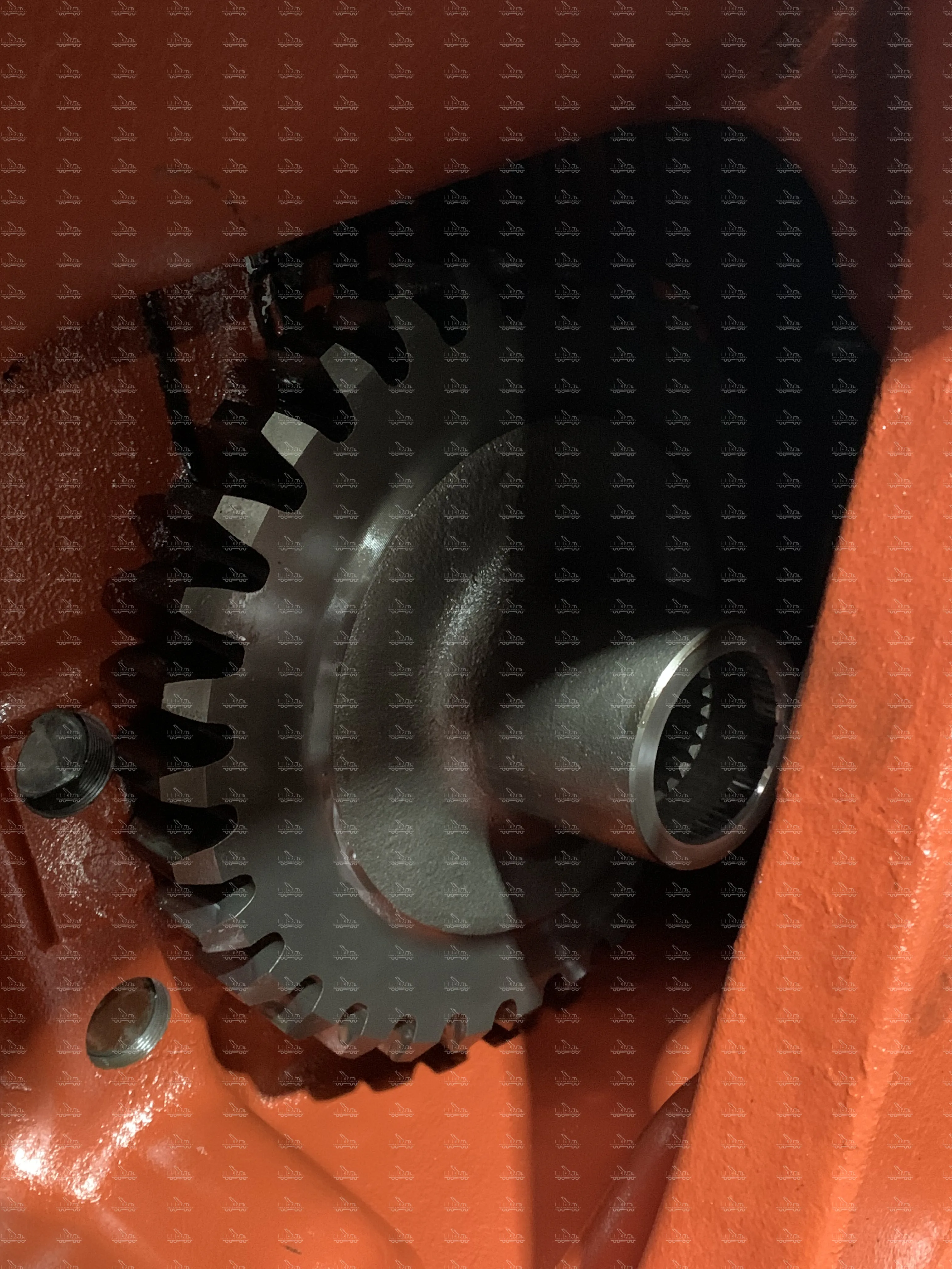 Bogie axles, complete or in individual parts