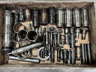 Bolts, slotted nuts, bushings