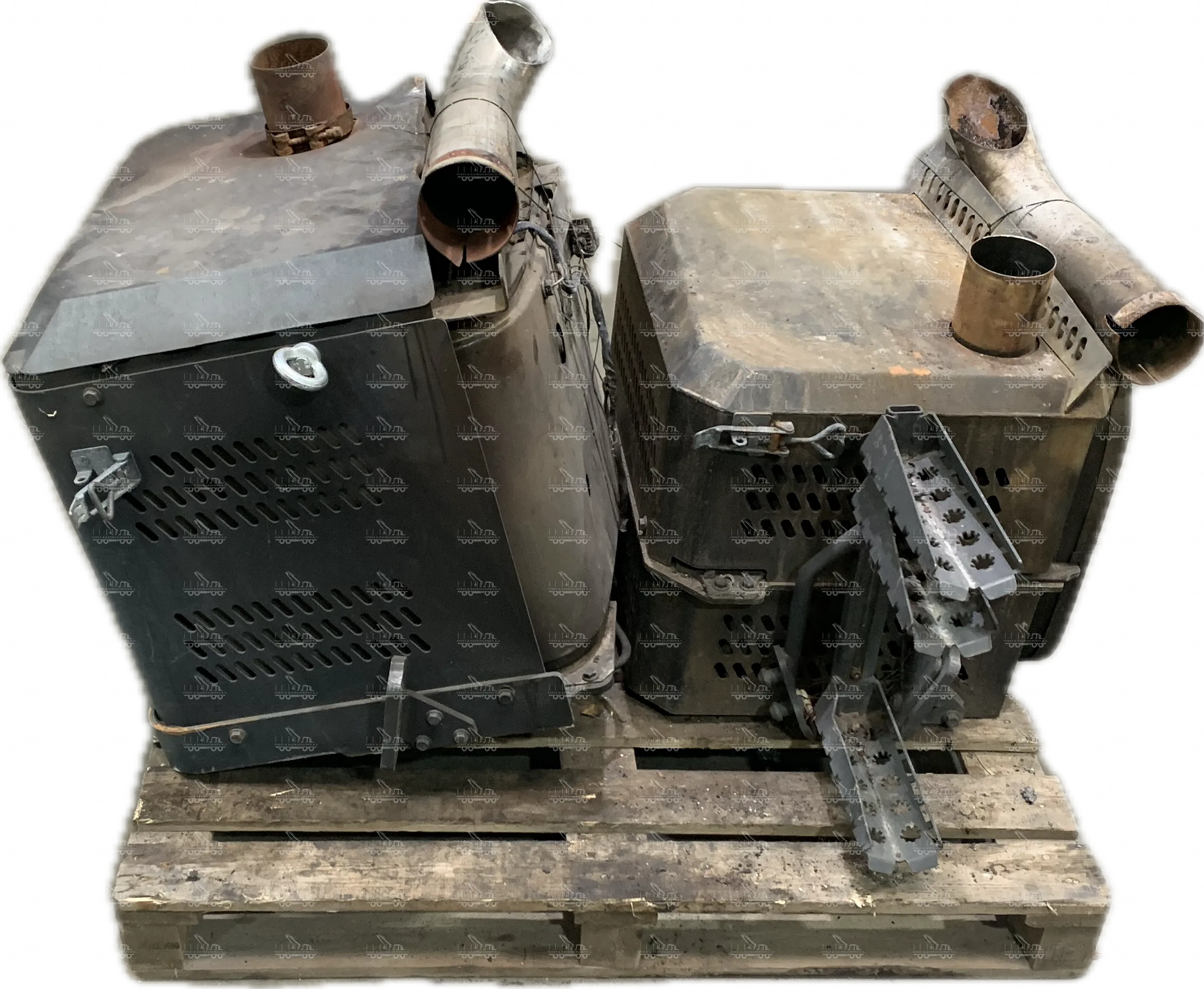 Ponsse Bison Bear Ergo particulate filter exhaust DPF and SCR system