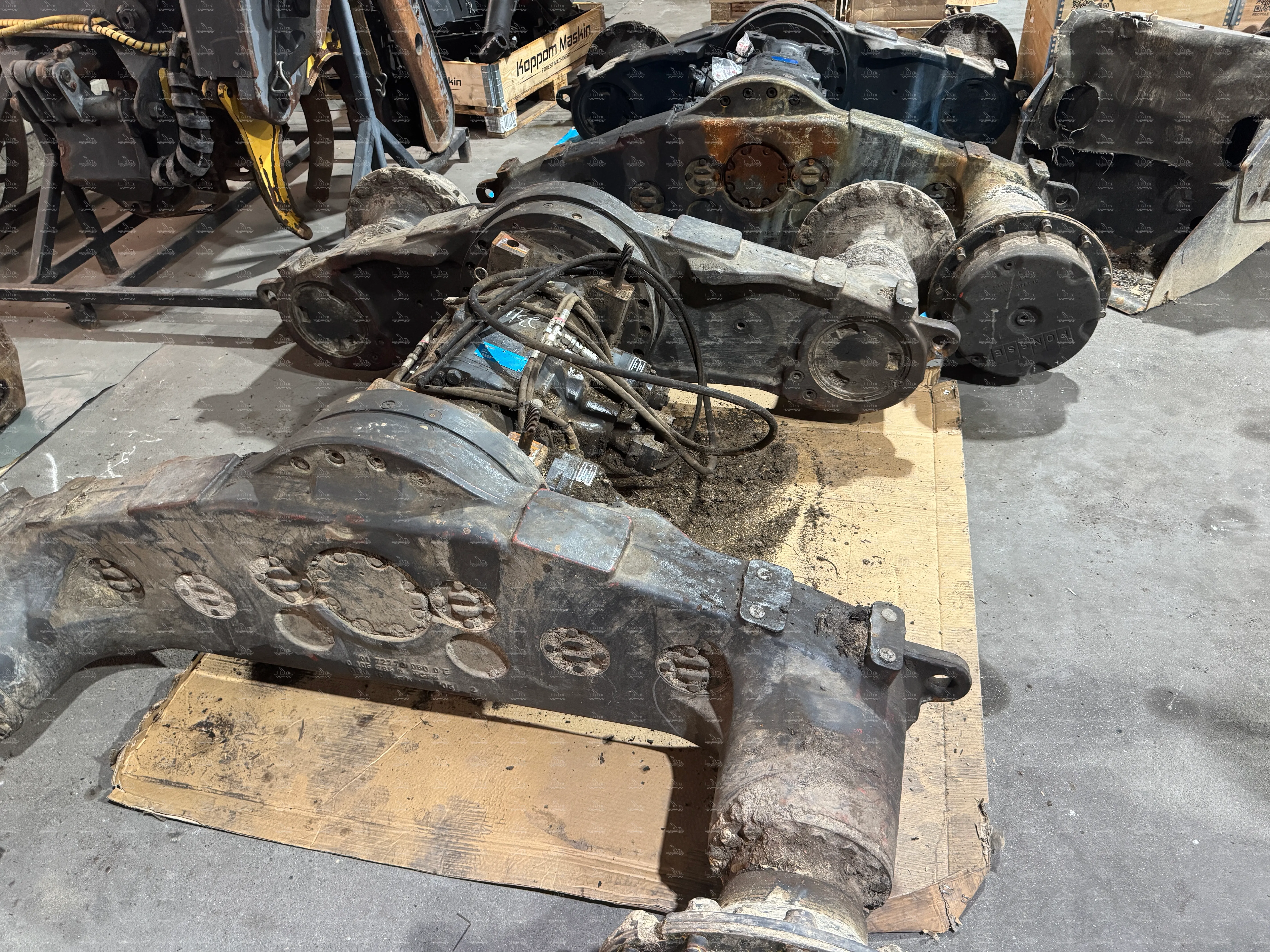 Bogie axle NAF PO 100/0 PO Harvester Ponsse Ergo