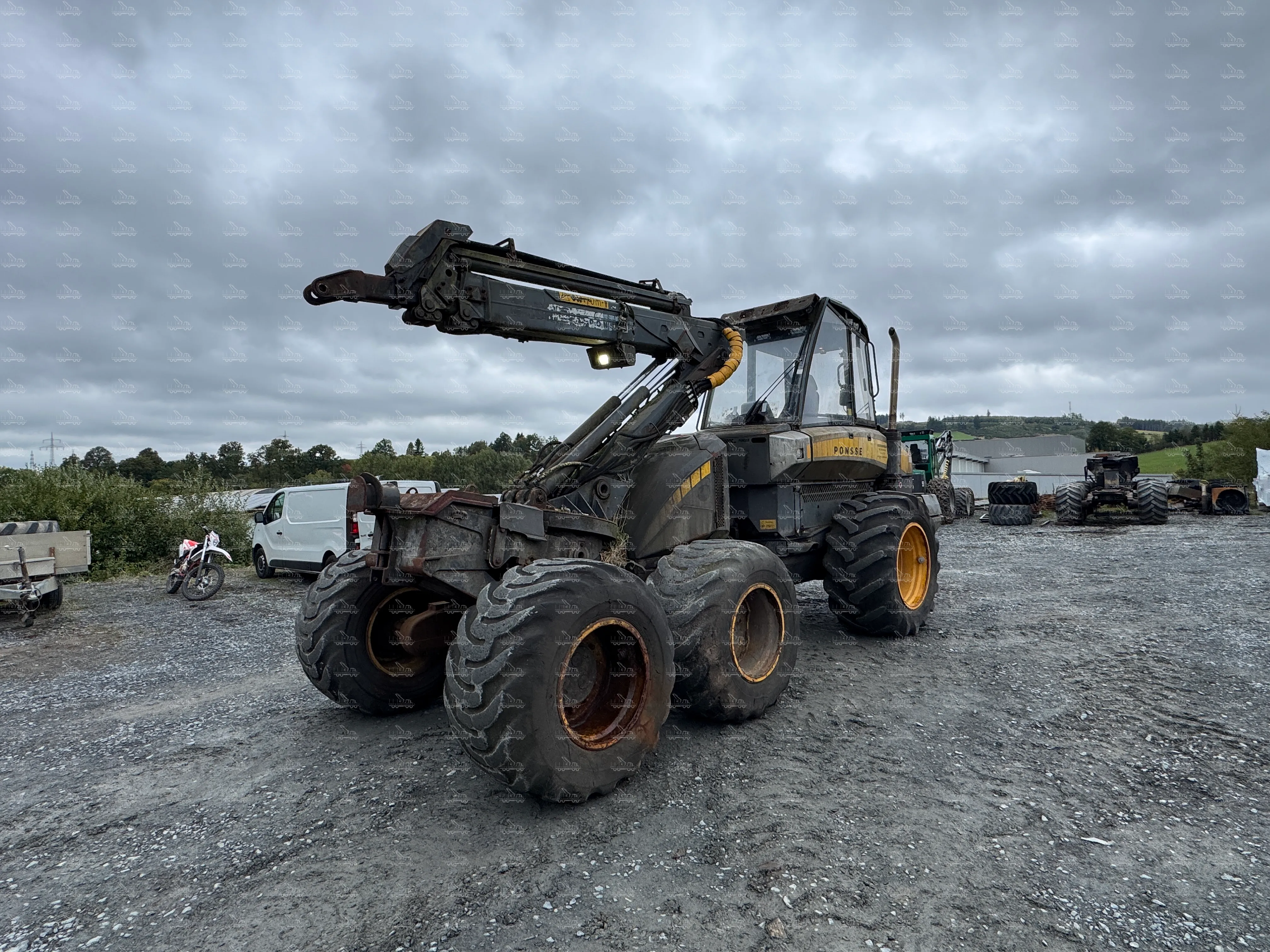 Ponsse Ergo 6W Harvester without saw unit