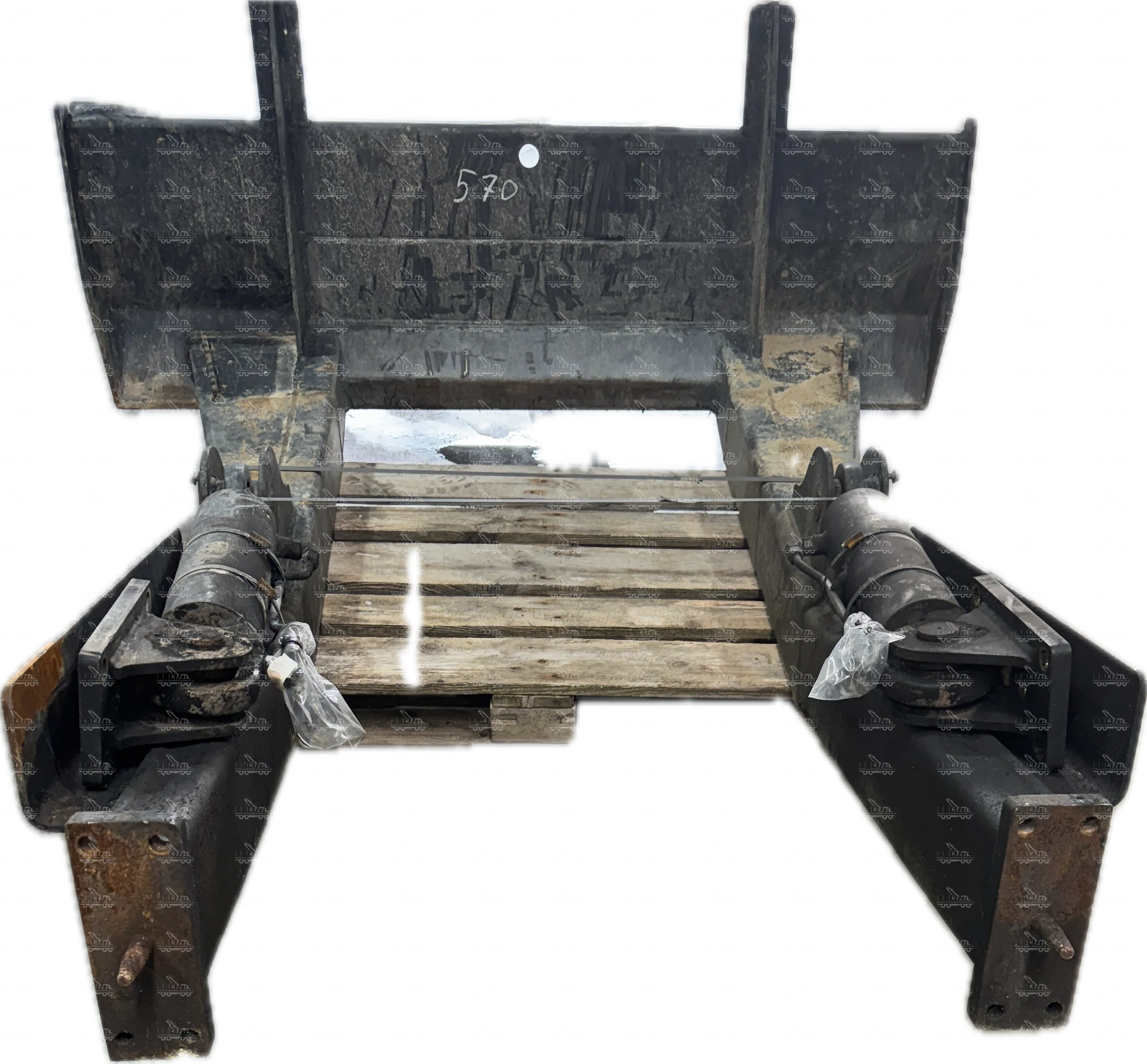 Polterschild with cylinders for John Deere 1110e