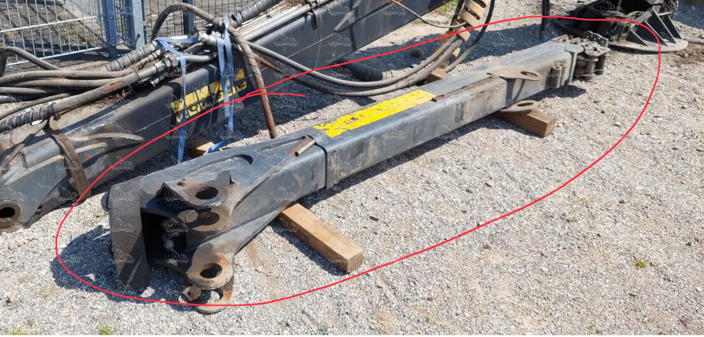 Crane arm boom telescopic arm for Ponsse C44 100