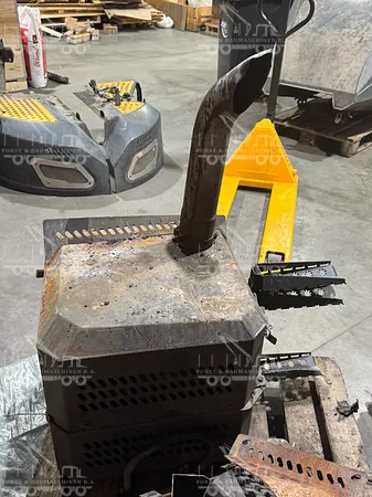 Exhaust for Ponsse Ergo Harvester