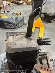Exhaust for Ponsse Ergo Harvester