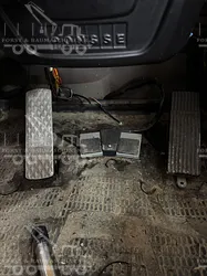 Accelerator pedal brake pedal harvester for Ponsse Ergo Bear