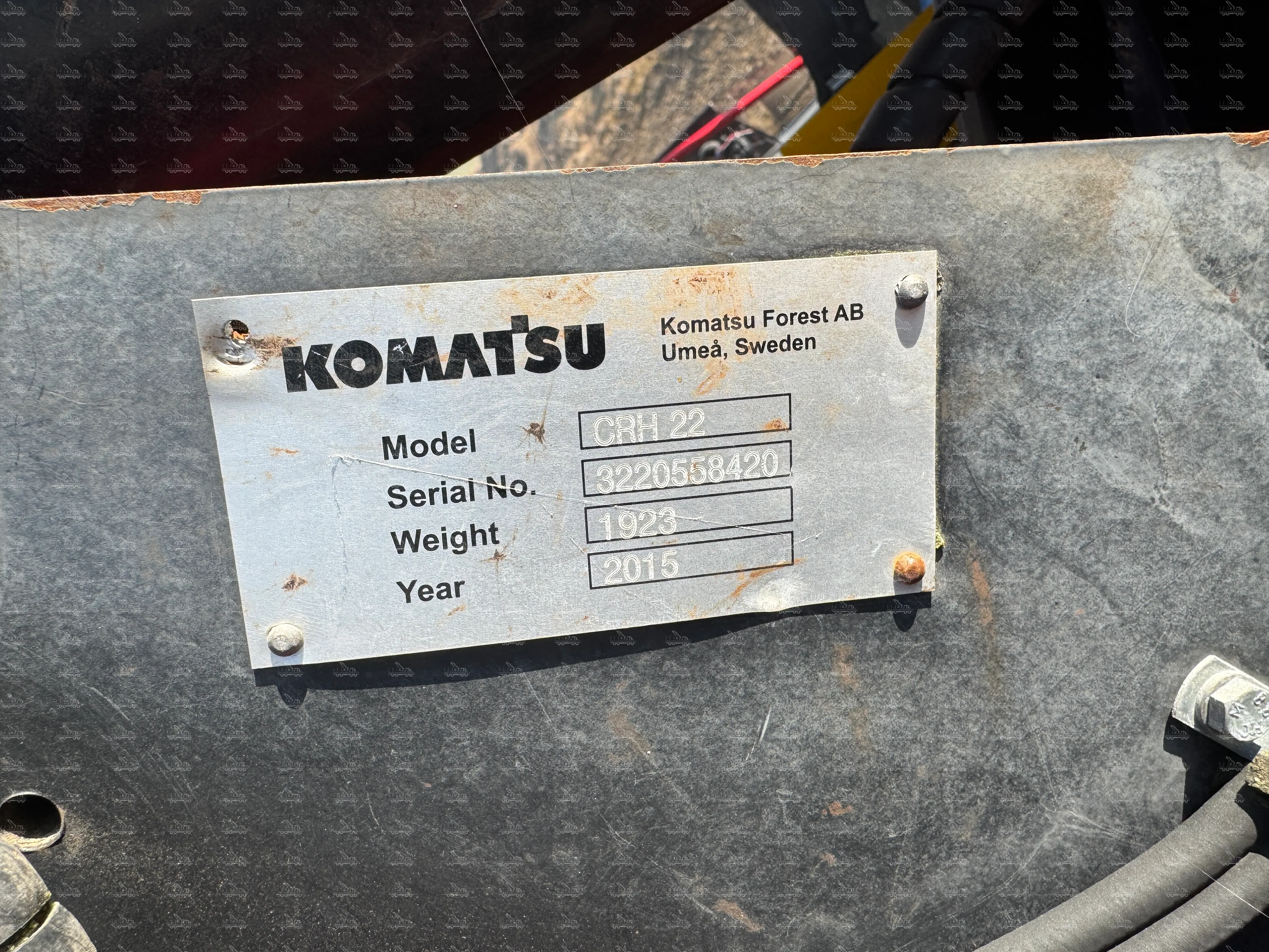 Komatsu 931.1 Harvester