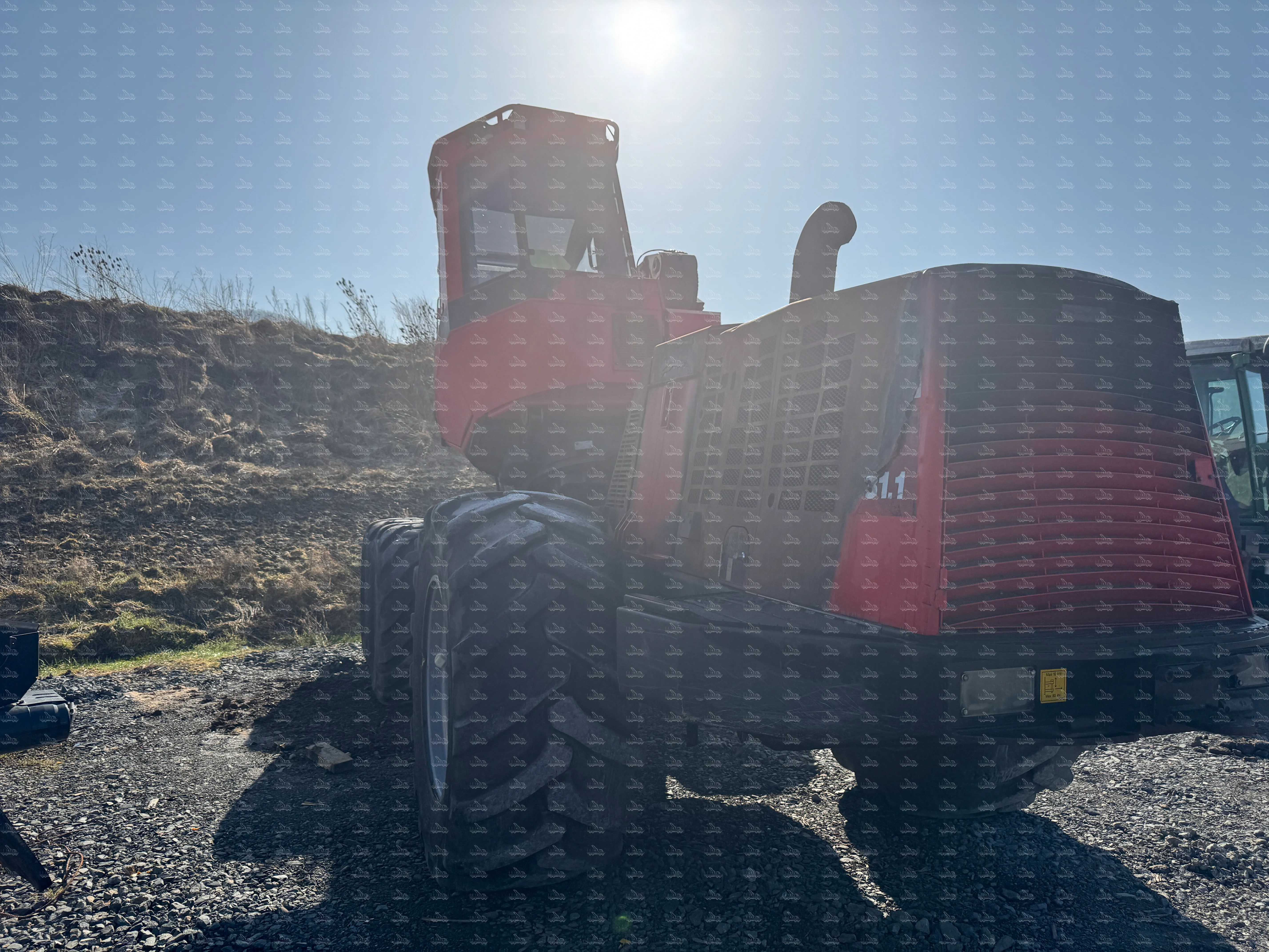 Komatsu 931.1 Harvester