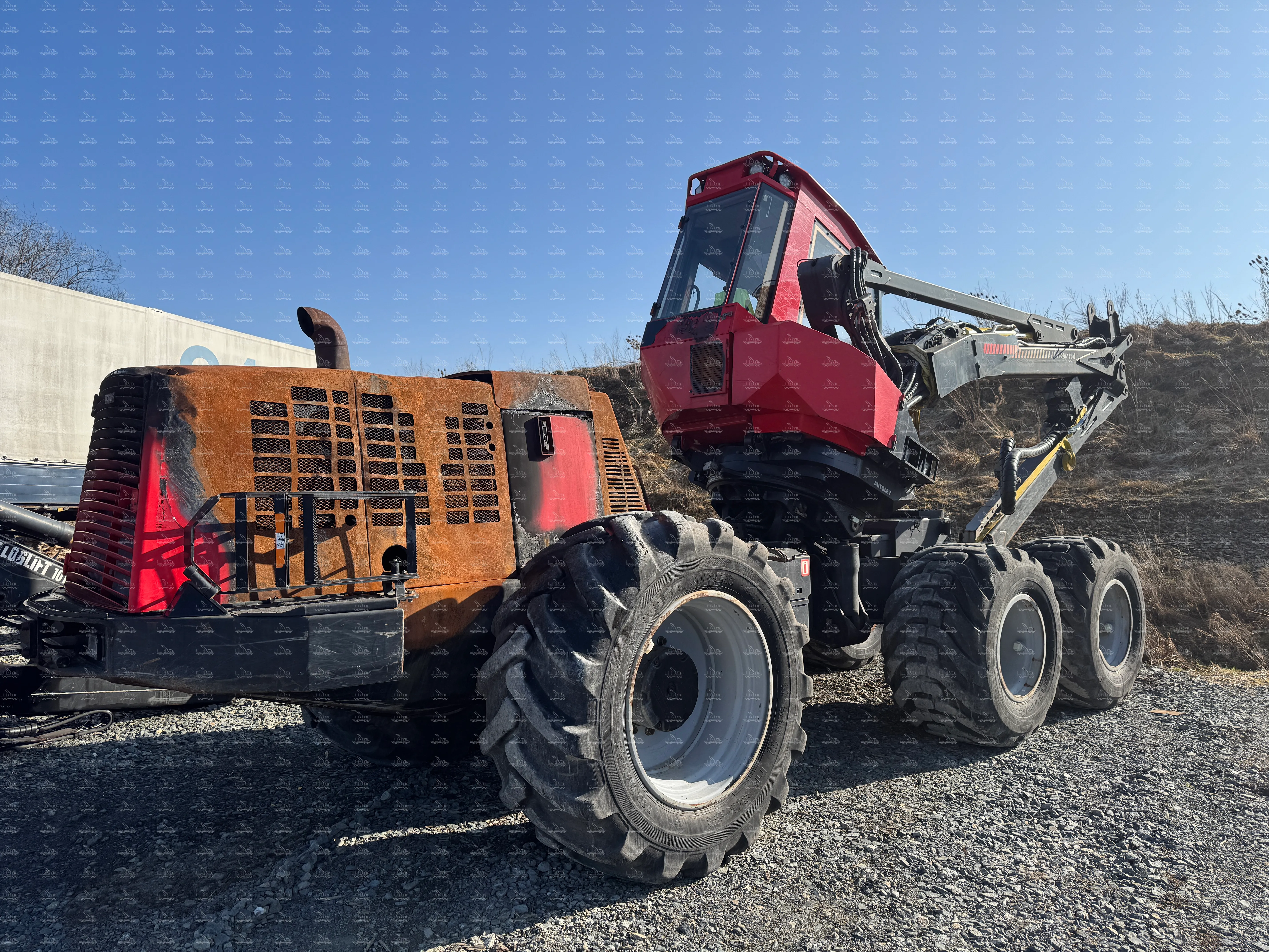 Komatsu 931.1 Harvester