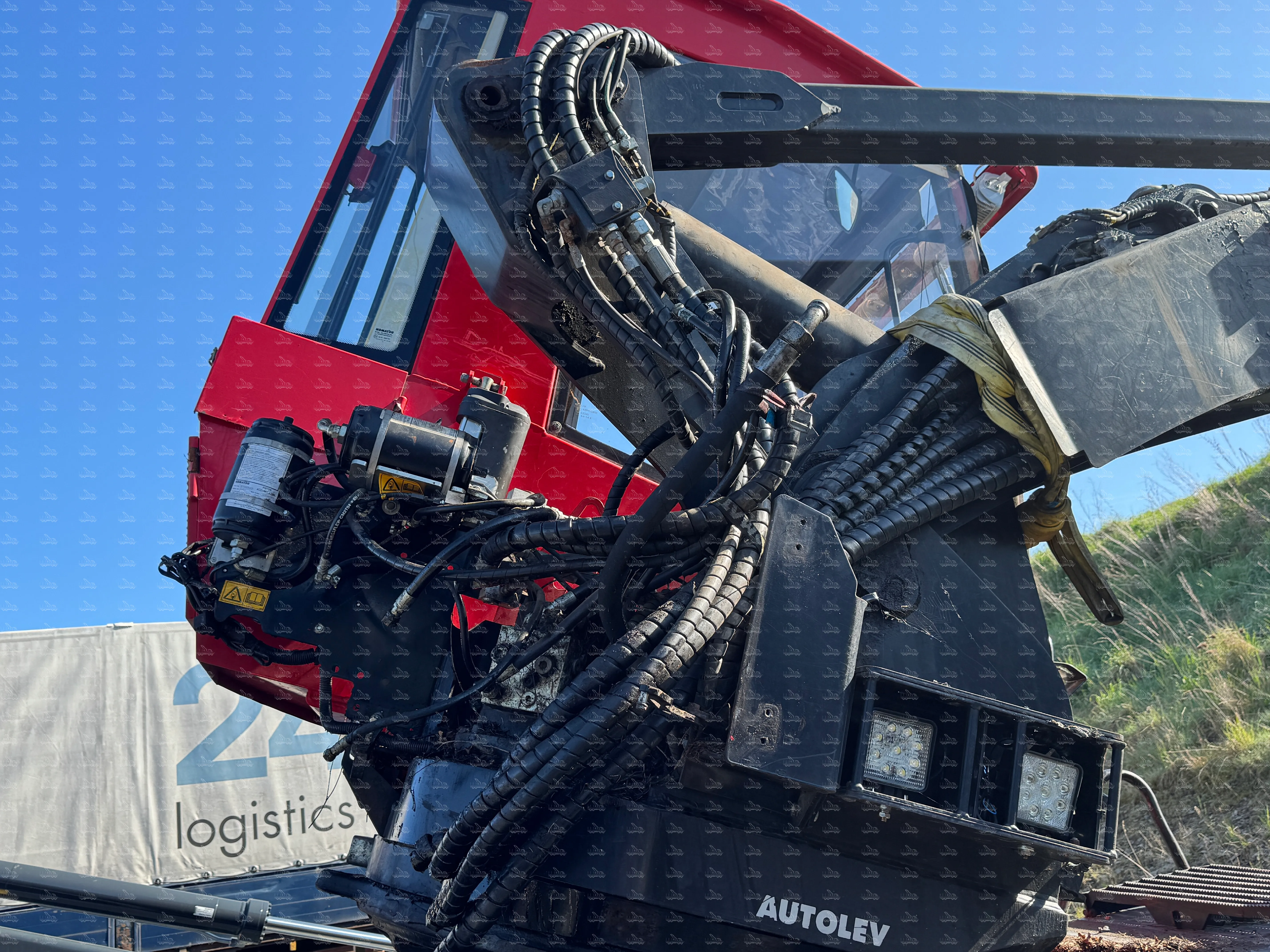 Komatsu 931.1 Harvester