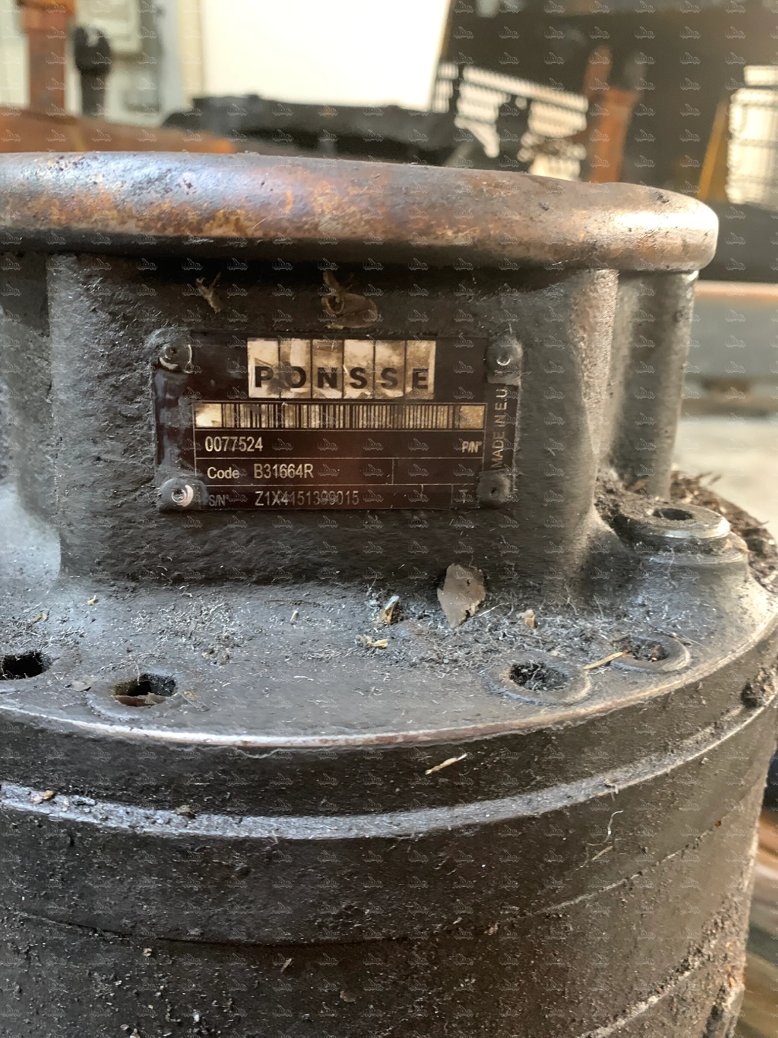 Slewing gear Ponsse crane C44 Ponsse 0077076 0077524