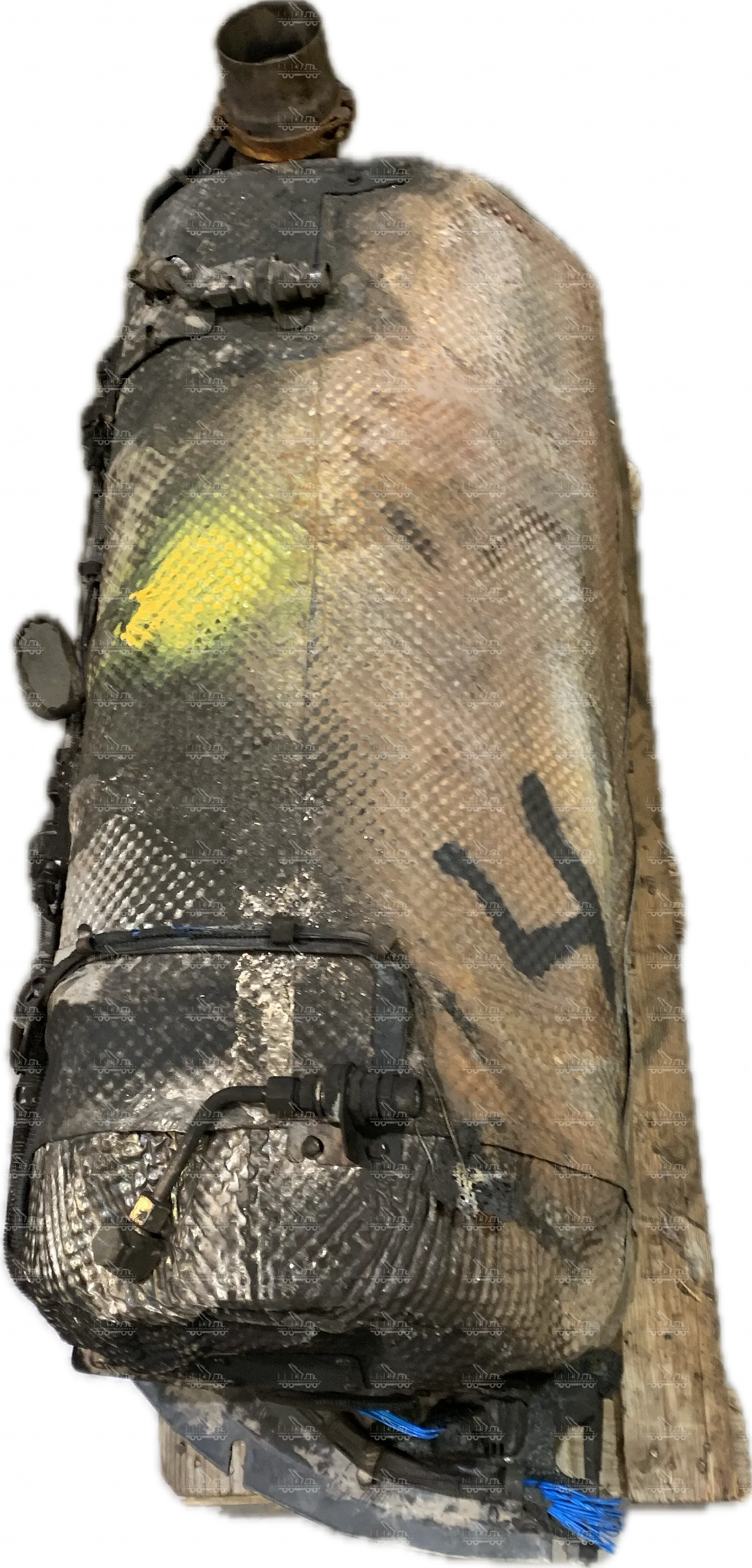 Ponsse Bison Bear Ergo particulate filter exhaust DPF and SCR system