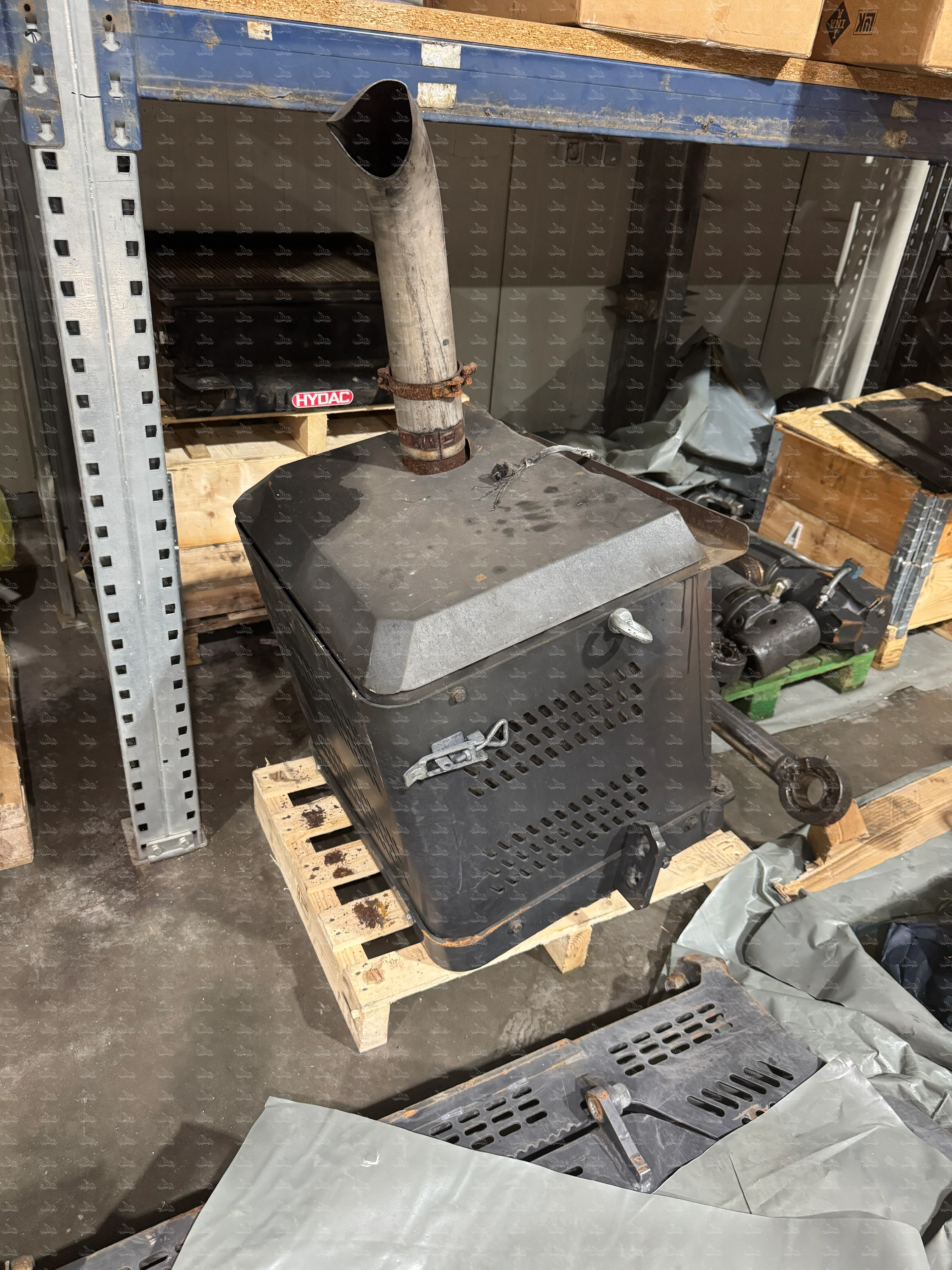 Exhaust for Ponsse Ergo Harvester