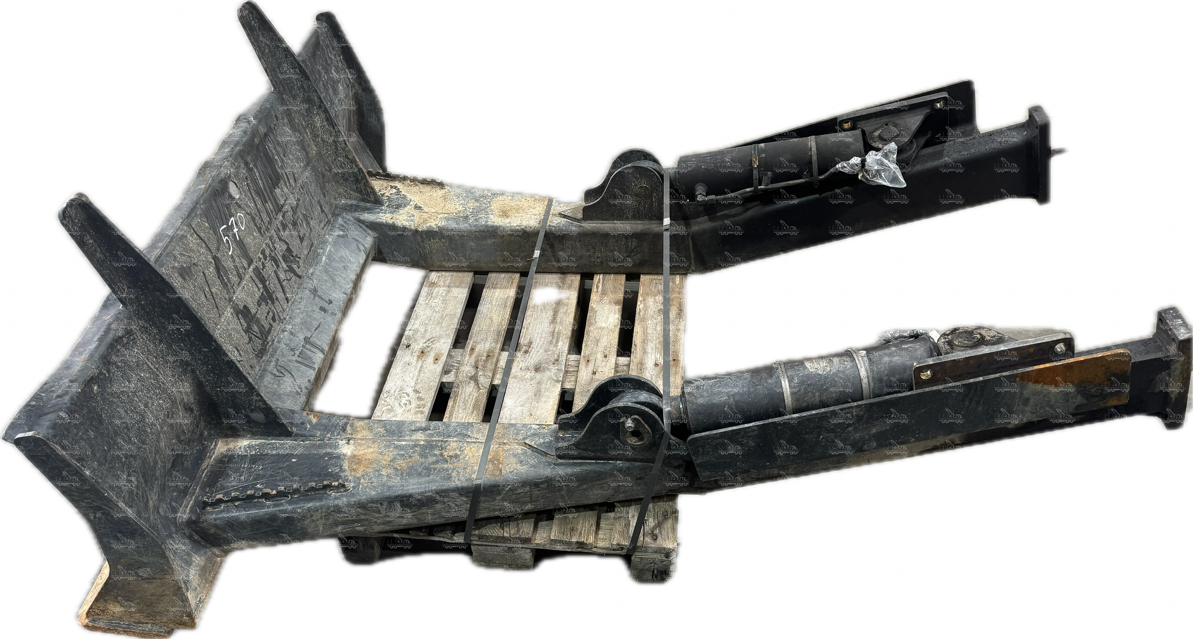 Polterschild with cylinders for John Deere 1110e