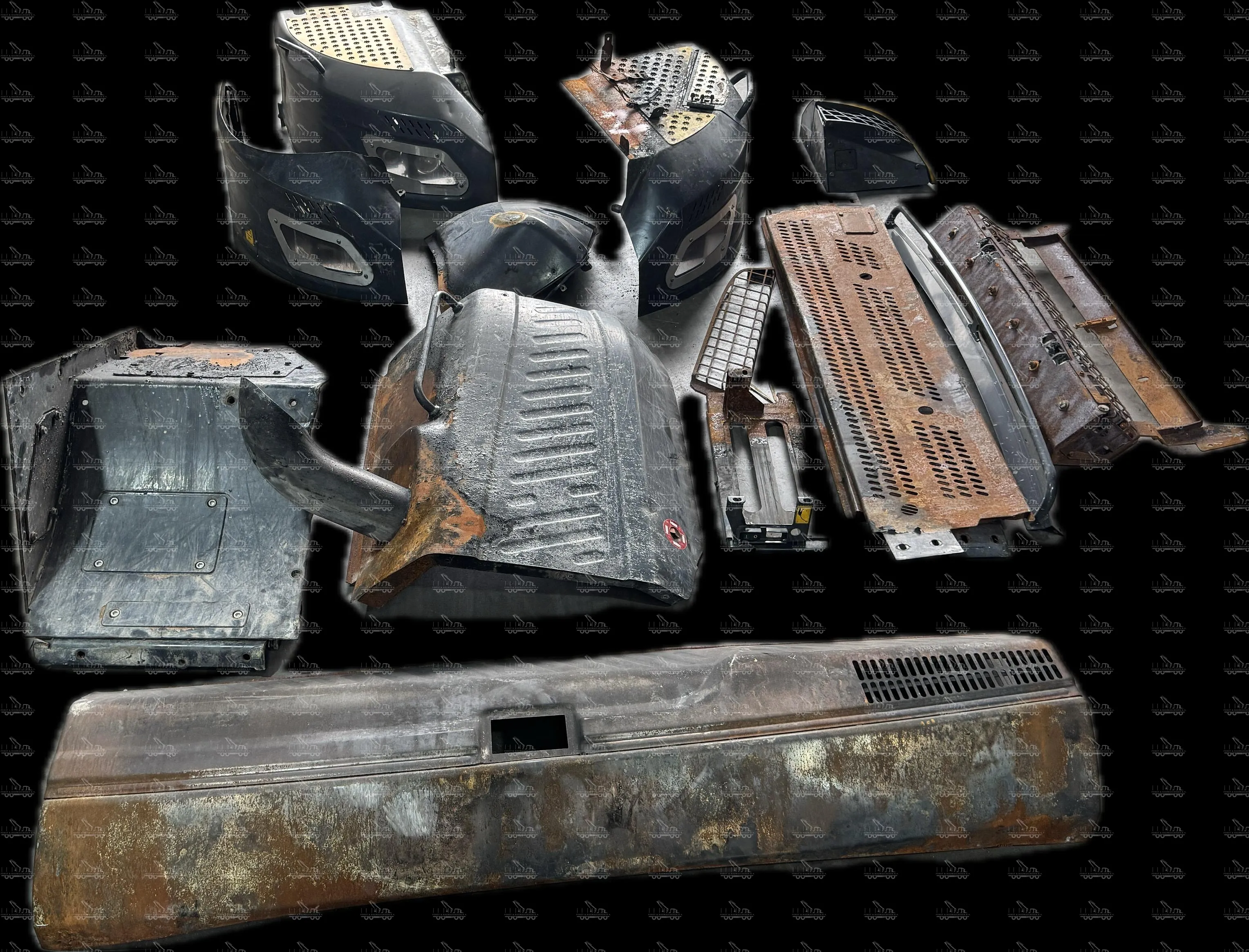 Различные защиты крылья