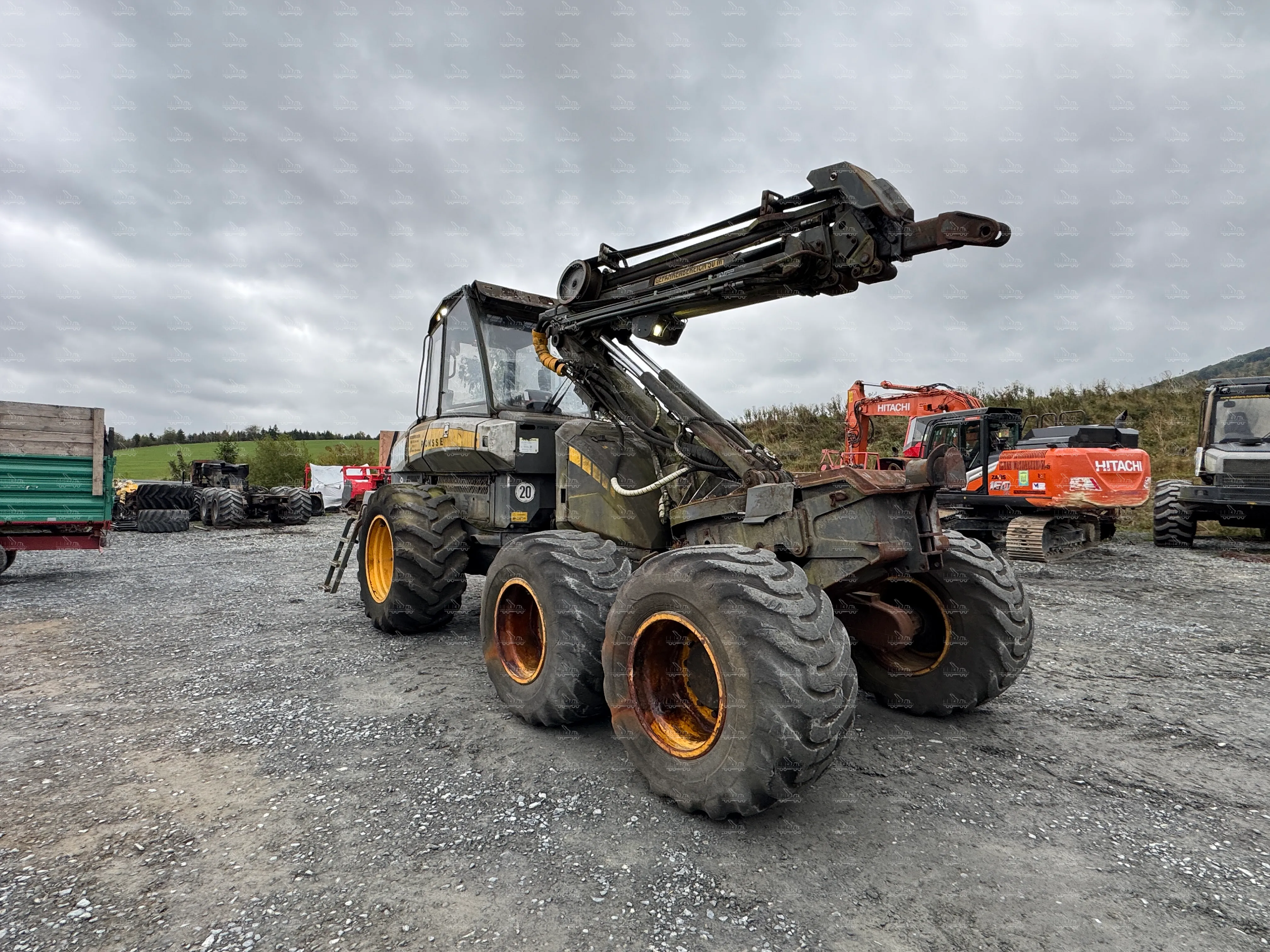 Ponsse Ergo 6W Harvester without saw unit