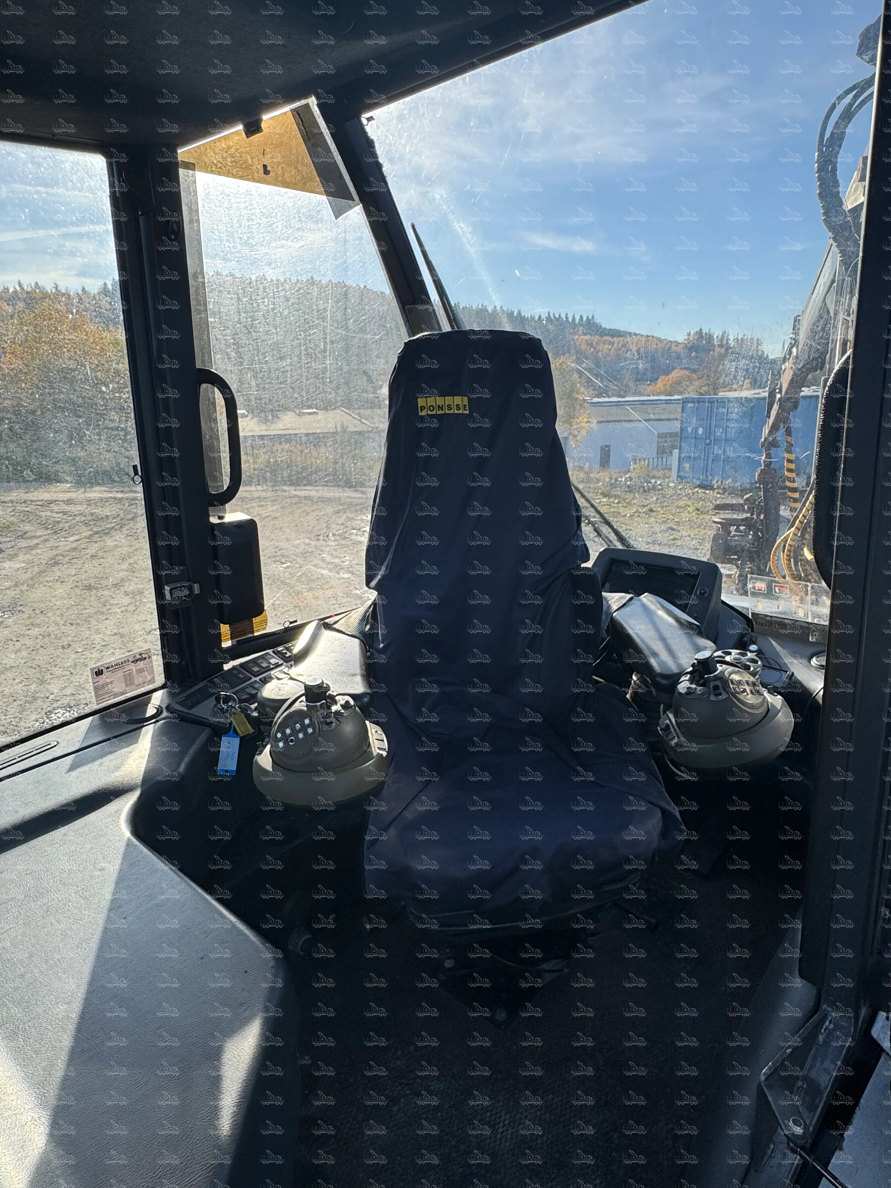 Ponsse Ergo 6W, year of manufacture 2007, harvester with saw unit H73 and crane HN125