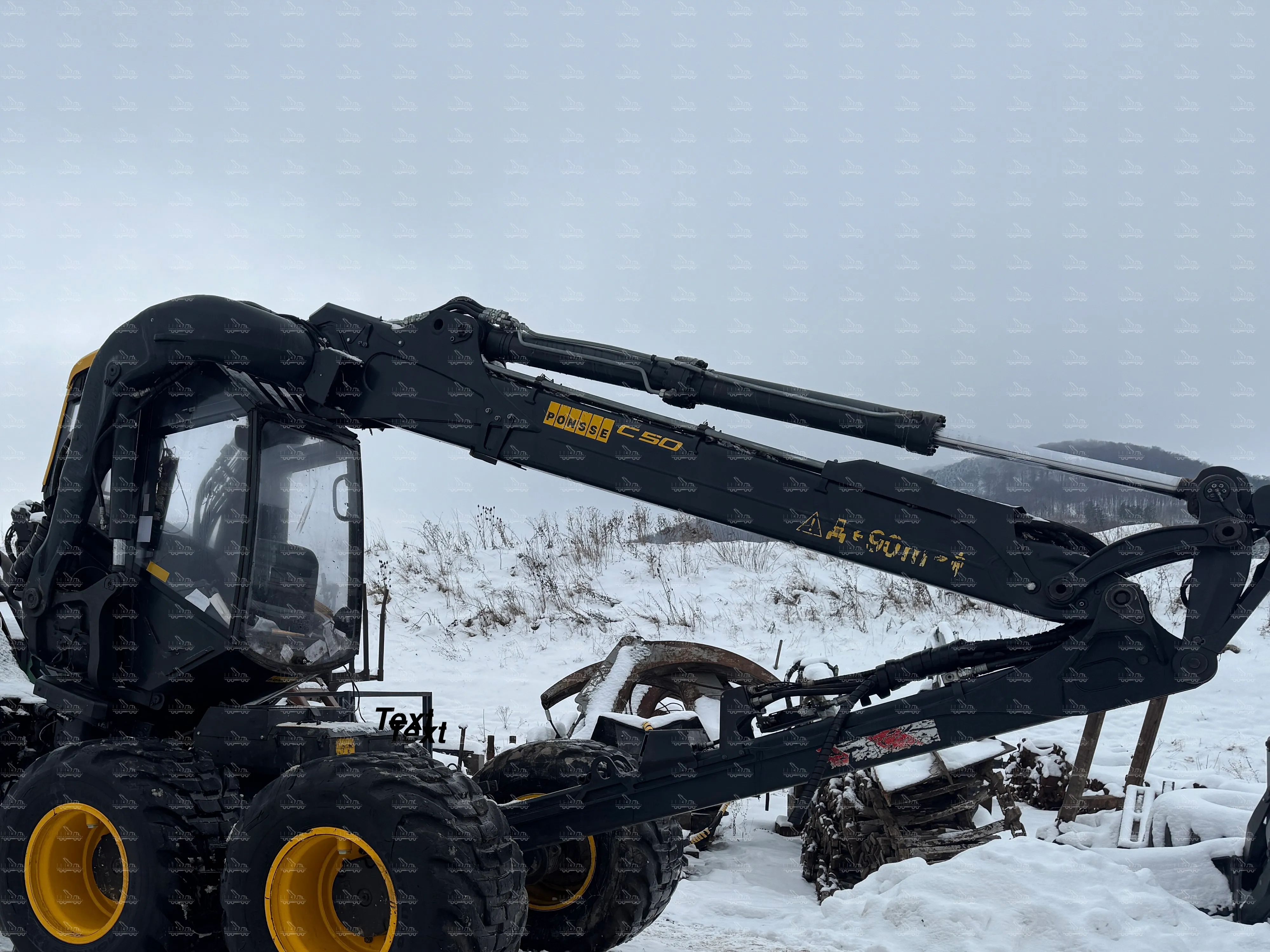 Forestry crane Ponsse C50