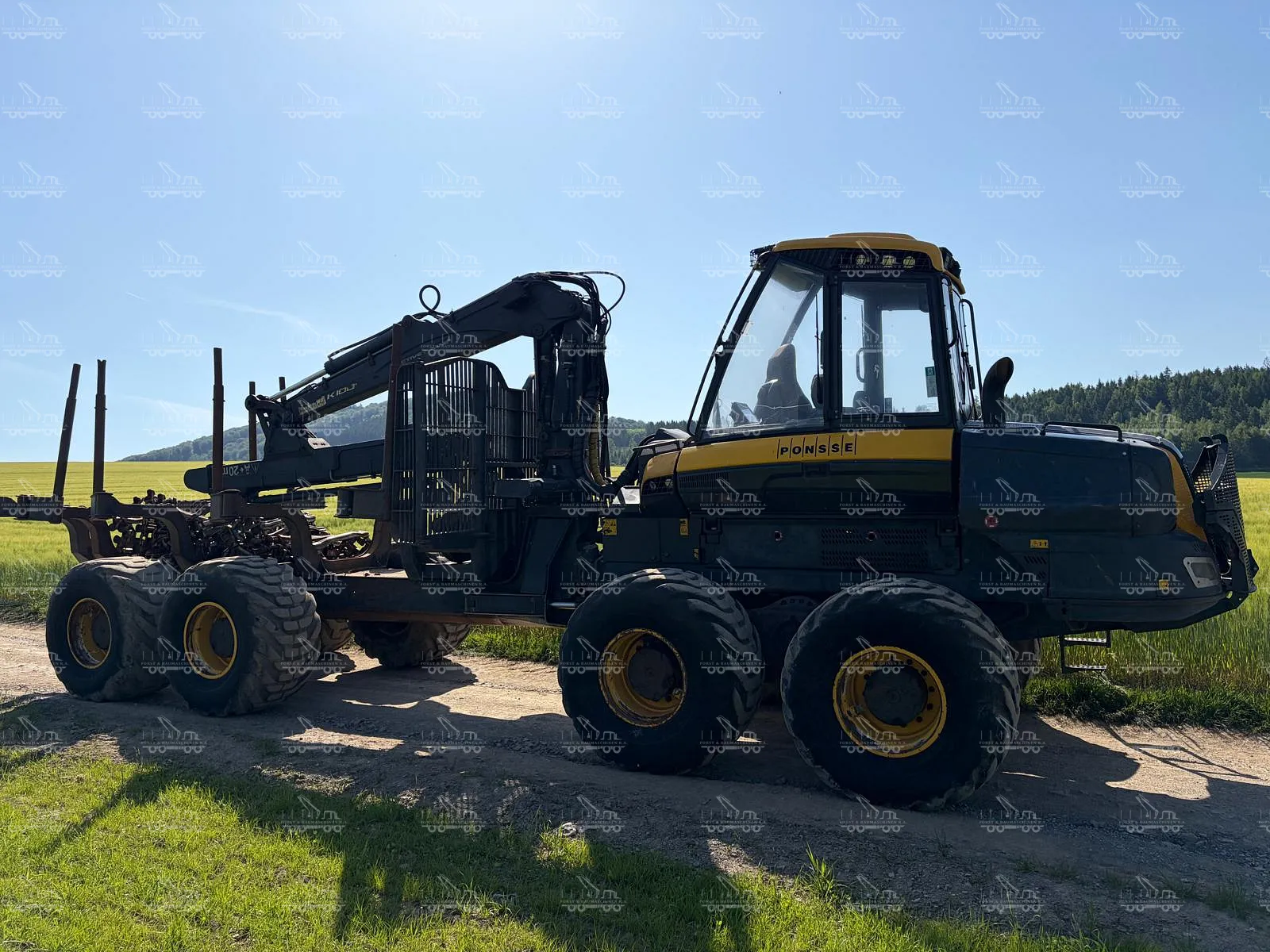 Ponsse Elephant with K100+ crane