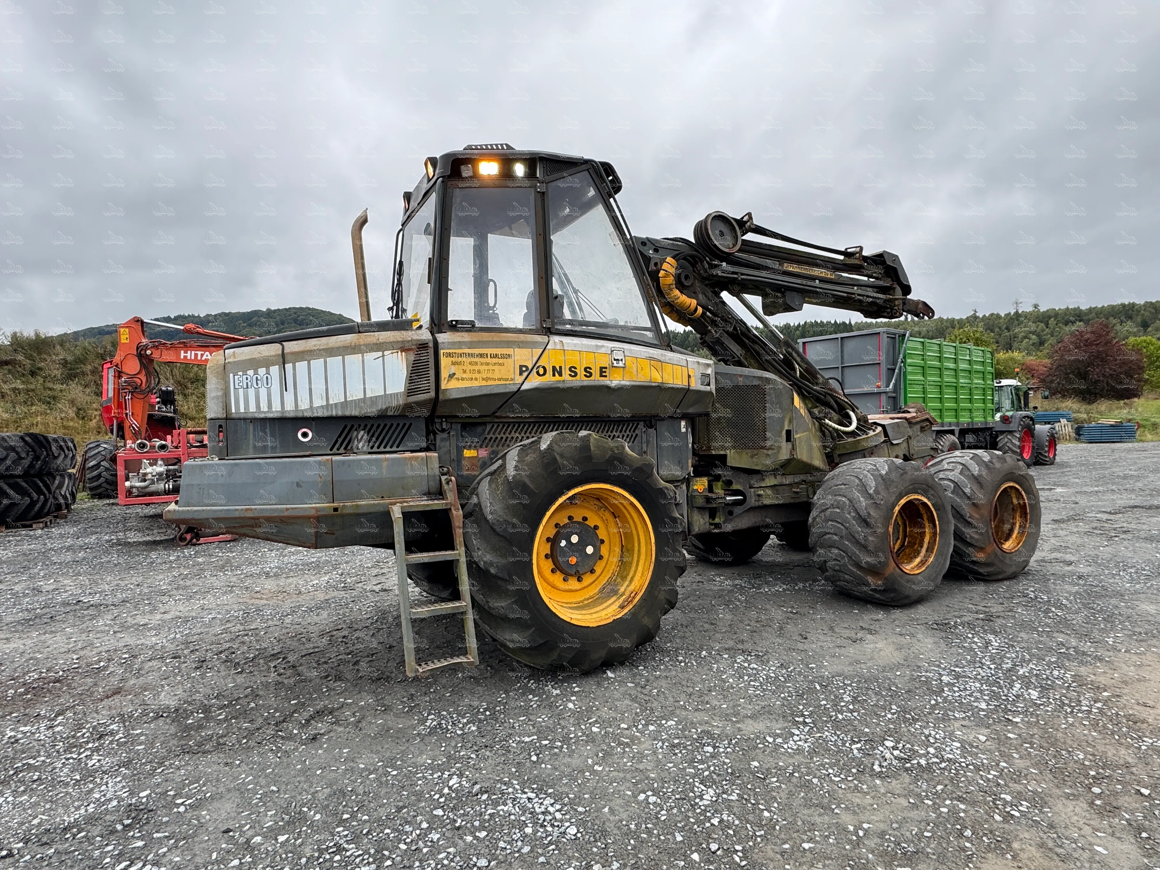 Ponsse Ergo 6W Harvester without saw unit