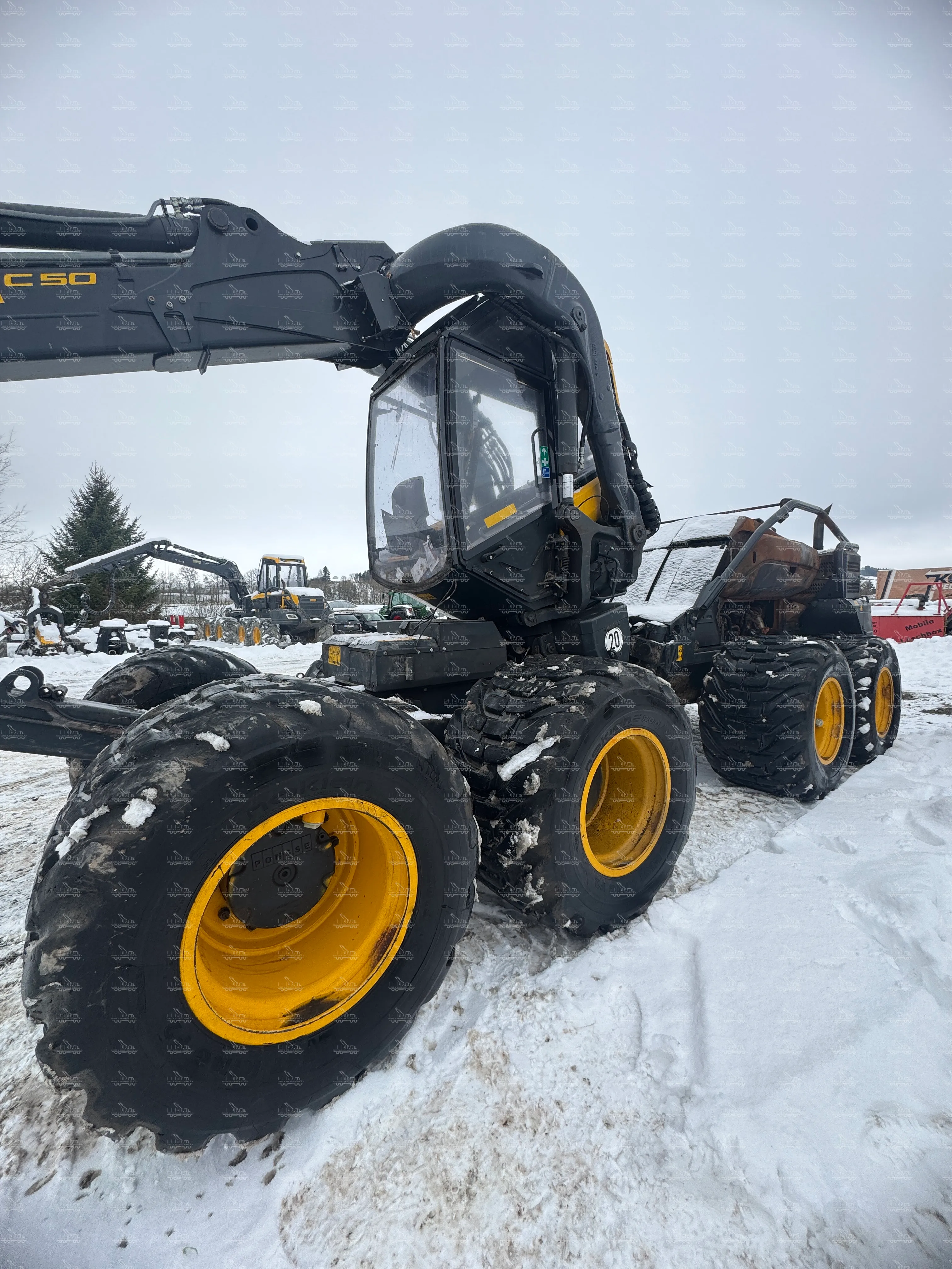 Ponsse Scorpion with C50 crane