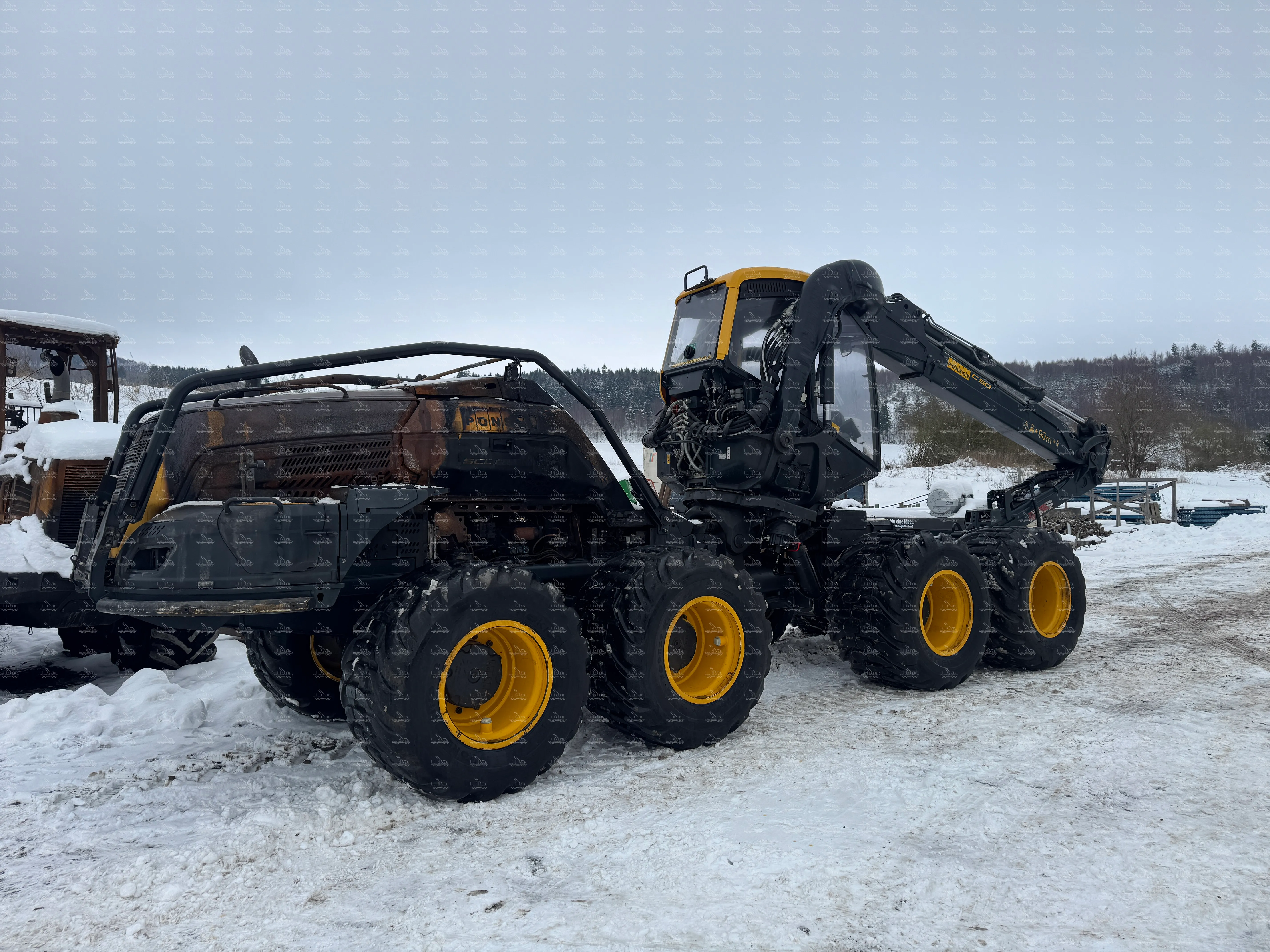 Ponsse Scorpion with C50 crane