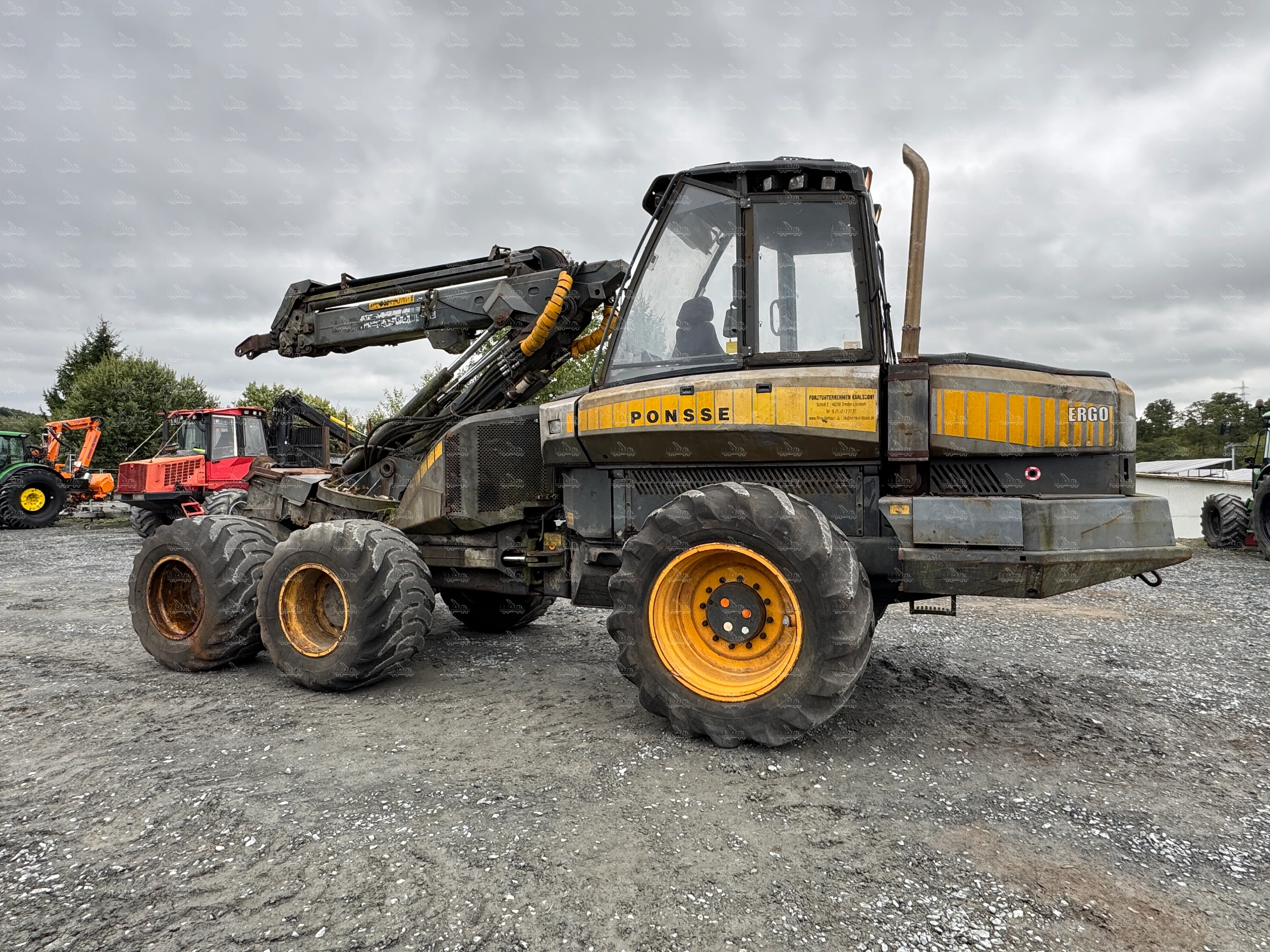 Ponsse Ergo 6W Harvester without saw unit