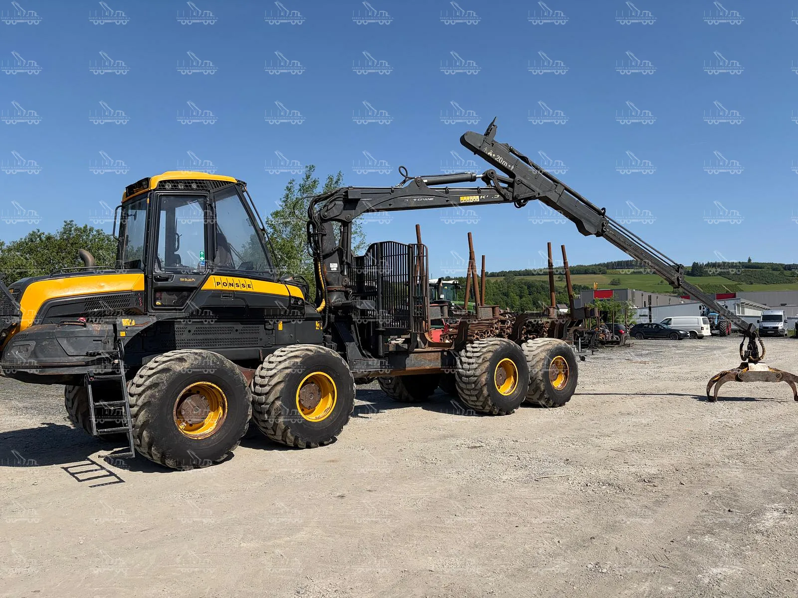 Ponsse Elephant with K100+ crane
